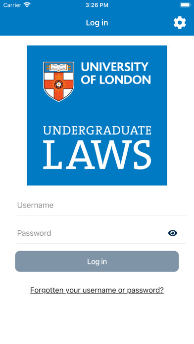 Emulate iPhone app UG LAWS VLE using MyAndroid Emulate iPhone app UG LAWS VLE using MyAndroid