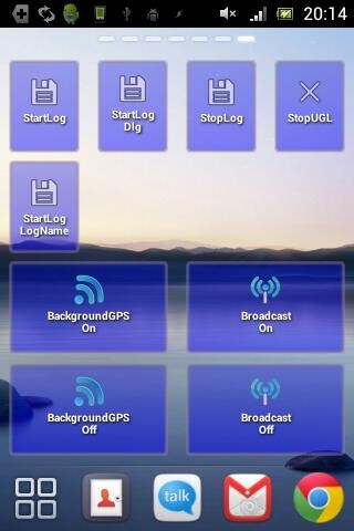 Emulate Android APK UGL Widget