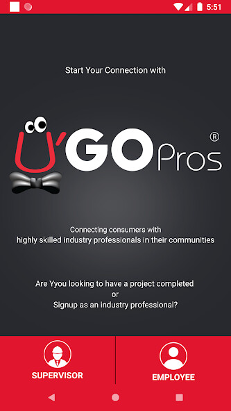 Run android online APK UGO Pros Employee from MyAndroid or emulate UGO Pros Employee using MyAndroid