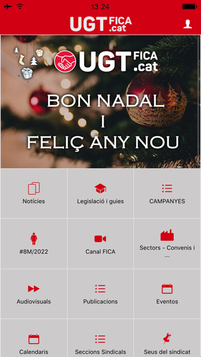 Emulate iPhone app UGT FICA Catalunya using MyAndroid