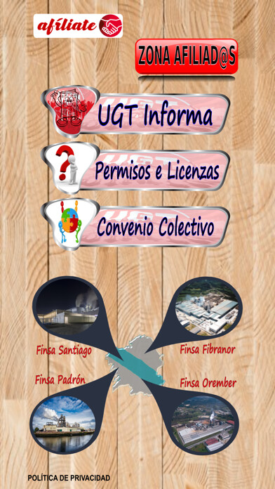 Emulate iPhone app UGT FINSA using MyAndroid Emulate iPhone app UGT FINSA using MyAndroid