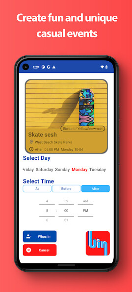 Emulate iPhone app Uin - Plan, Meetup, Hangout using MyAndroid Emulate iPhone app Uin - Plan, Meetup, Hangout using MyAndroid
