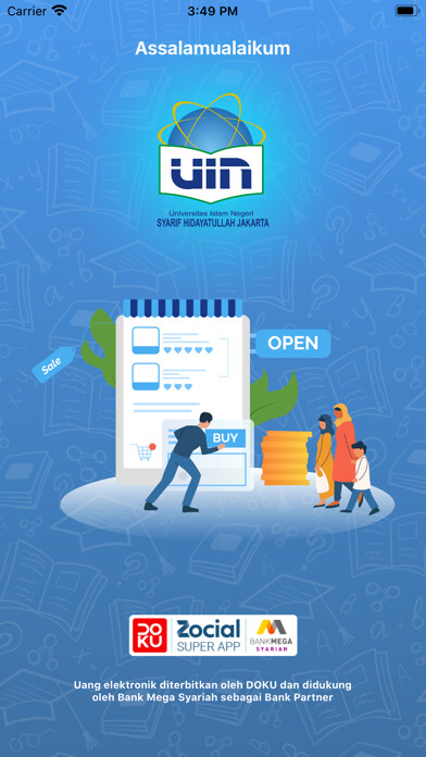 Emulate iPhone app UIN Syahid Pay using MyAndroid Emulate iPhone app UIN Syahid Pay using MyAndroid