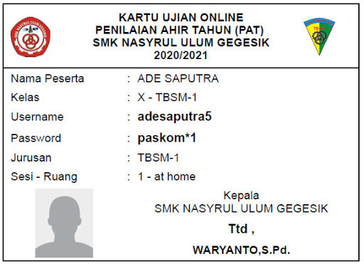 Run android online APK Ujian Online SMK Nasyrul Ulum from MyAndroid or emulate Ujian Online SMK Nasyrul Ulum using MyAndroid