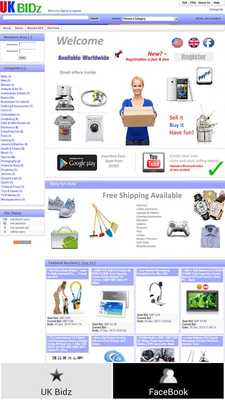 Emulate Android APK UK Bidz
