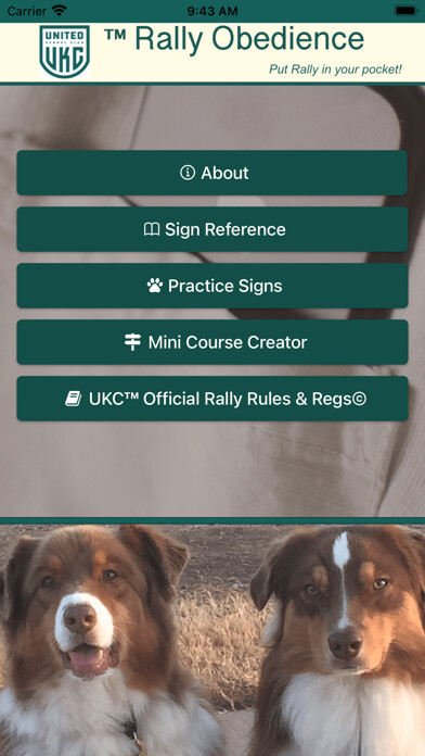 Emulate iPhone app UKC Rally Dog Obedience using MyAndroid Emulate iPhone app UKC Rally Dog Obedience using MyAndroid