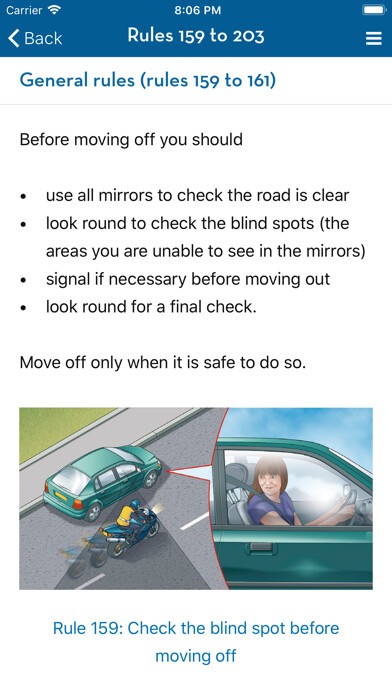 Emulate iPhone app UK Driving Theory Test Guide using MyAndroid
