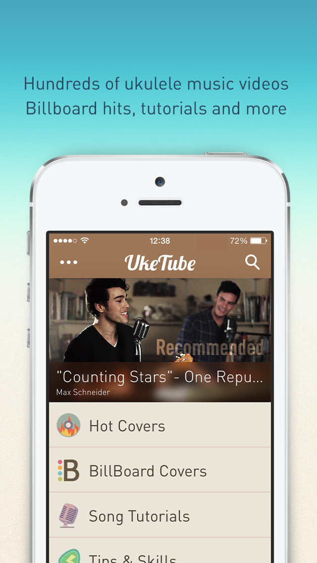 Emulate iPhone app UkeTube - Learn to play the ukulele through YouTube using MyAndroid Emulate iPhone app UkeTube - Learn to play the ukulele through YouTube using MyAndroid