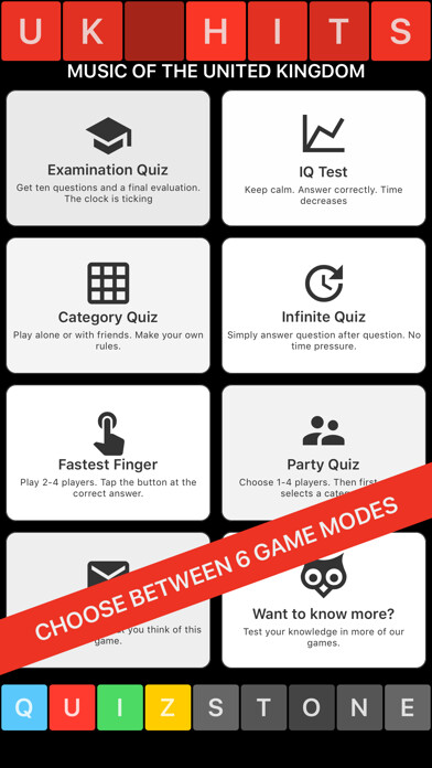 Emulate iPhone app UK Hits Music Quiz using MyAndroid Emulate iPhone app UK Hits Music Quiz using MyAndroid