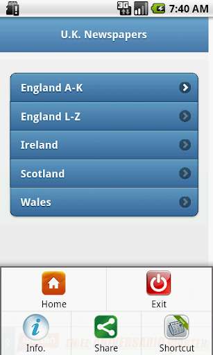 Run android online APK UK Newspapers 2.0 from MyAndroid or emulate UK Newspapers 2.0 using MyAndroid