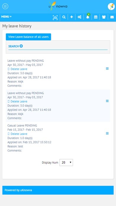 Run android online APK uKnowva HRMS from MyAndroid or emulate uKnowva HRMS using MyAndroid