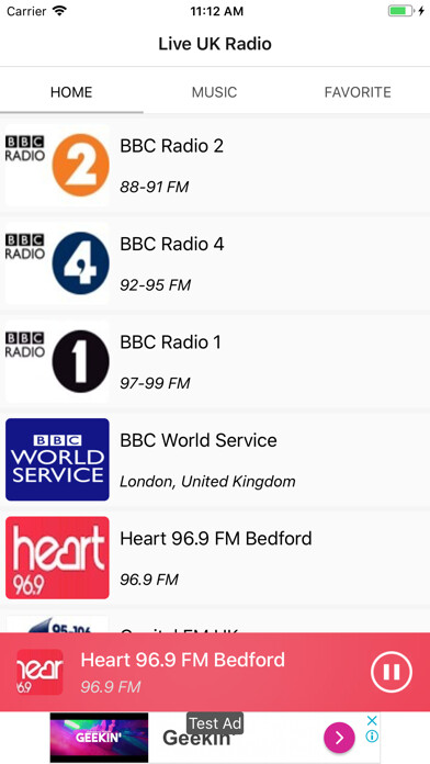 Emulate iPhone app UKRadio Live Music and News FM using MyAndroid Emulate iPhone app UKRadio Live Music and News FM using MyAndroid