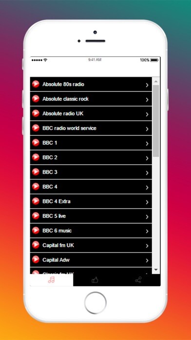Emulate iPhone app UK Radio Stations - British FM Online using MyAndroid Emulate iPhone app UK Radio Stations - British FM Online using MyAndroid