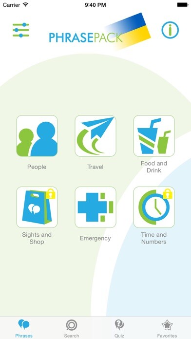 Emulate iPhone app Ukrainian Phrasebook - Travel in Ukraine with ease using MyAndroid Emulate iPhone app Ukrainian Phrasebook - Travel in Ukraine with ease using MyAndroid
