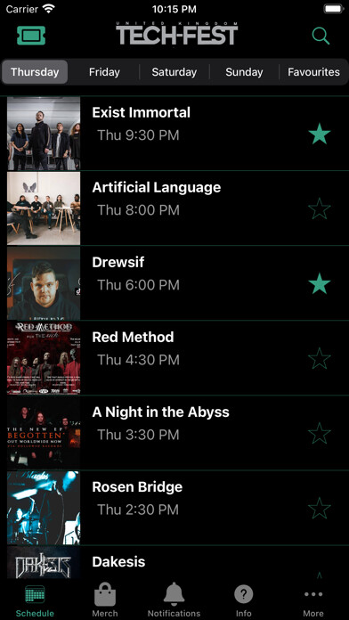 Emulate iPhone app UK Tech-Fest using MyAndroid