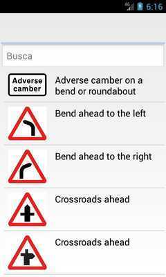 Emulate Android APK UK Traffic Signs