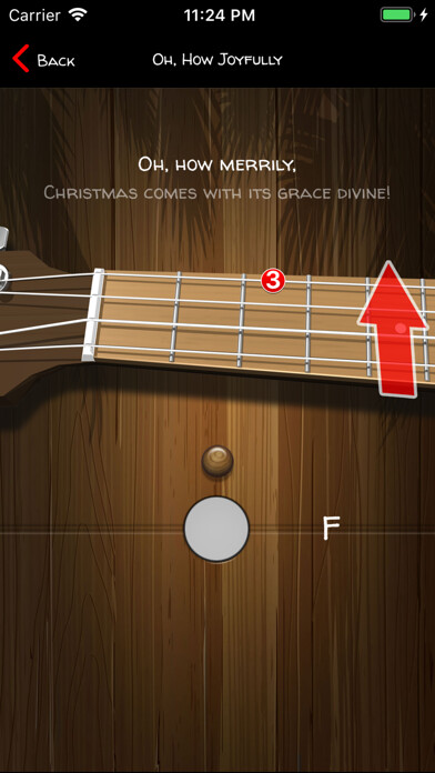 Emulate iPhone app Ukulele Christmas And New Year using MyAndroid Emulate iPhone app Ukulele Christmas And New Year using MyAndroid