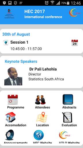 Emulate Android APK UKZN Conference Information System (CMIS) Emulate Android APK UKZN Conference Information System (CMIS)