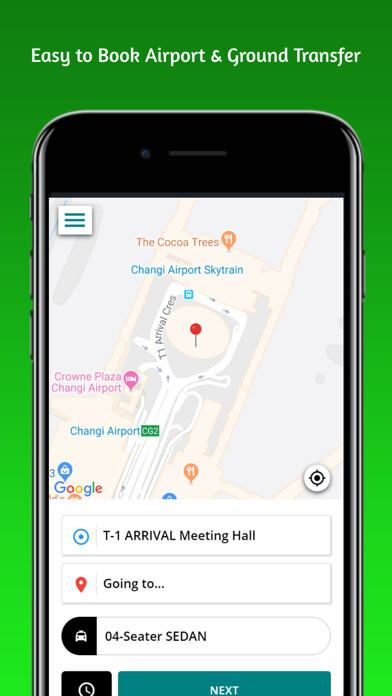 Emulate iPhone app ULA AIRPORT & GROUND TRANSFERS using MyAndroid