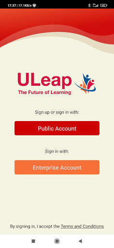 Run android online APK ULeap from MyAndroid or emulate ULeap using MyAndroid