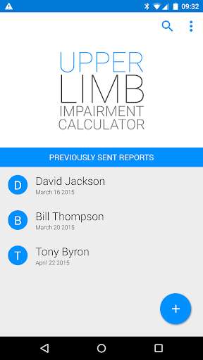 Emulate Android APK UL Impairment Calculator Emulate Android APK UL Impairment Calculator