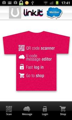 Emulate Android APK Ulink.it QR code scanner
