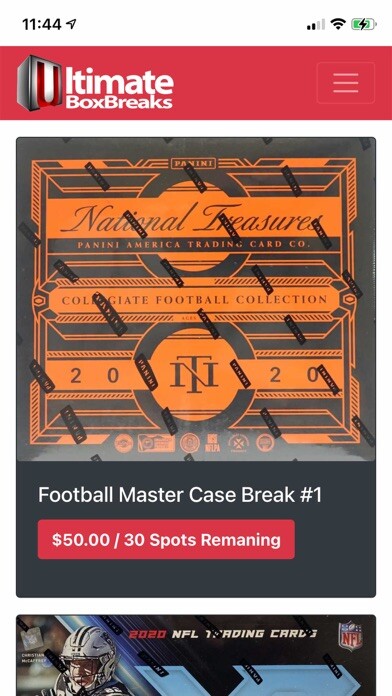 Emulate iPhone app Ultimate Box Breaks using MyAndroid Emulate iPhone app Ultimate Box Breaks using MyAndroid