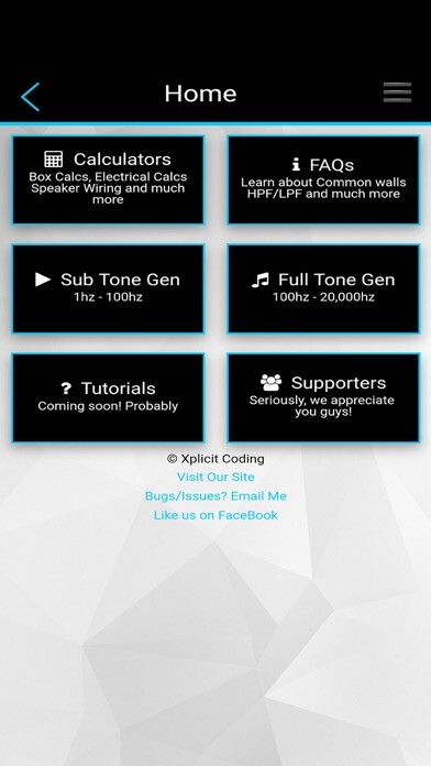 Emulate iPhone app Ultimate Car Audio App using MyAndroid