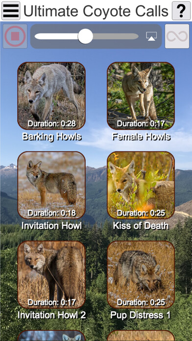 Emulate iPhone app Ultimate Coyote Calls using MyAndroid Emulate iPhone app Ultimate Coyote Calls using MyAndroid