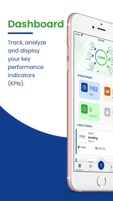 Emulate iPhone app Ultimate CRM using MyAndroid