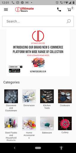 Run android online APK Ultimate Decors - Online Crockery Store from MyAndroid or emulate Ultimate Decors - Online Crockery Store using MyAndroid Run android online APK Ultimate Decors - Online Crockery Store from MyAndroid or emulate Ultimate Decors - Online Crockery Store using MyAndroid