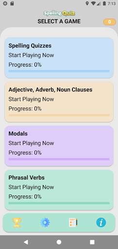 Run android online APK Ultimate English Spelling Quiz,learn language,word from MyAndroid or emulate Ultimate English Spelling Quiz,learn language,word using MyAndroid