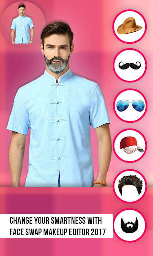 Run android online APK Ultimate Face changer-makeup photo editor app from MyAndroid or emulate Ultimate Face changer-makeup photo editor app using MyAndroid