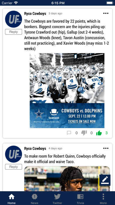 Run android online APK UltimateFan: Dallas Cowboys from MyAndroid or emulate UltimateFan: Dallas Cowboys using MyAndroid Run android online APK UltimateFan: Dallas Cowboys from MyAndroid or emulate UltimateFan: Dallas Cowboys using MyAndroid