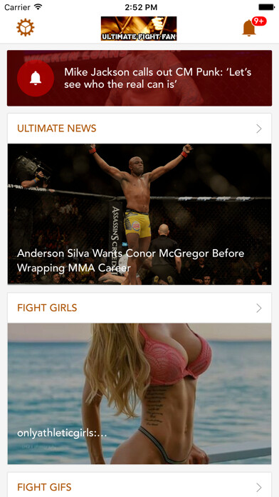 Emulate iPhone app Ultimate Fight Fan using MyAndroid Emulate iPhone app Ultimate Fight Fan using MyAndroid