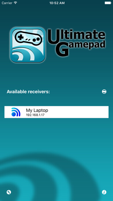 Emulate iPhone app Ultimate Gamepad using MyAndroid Emulate iPhone app Ultimate Gamepad using MyAndroid