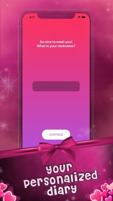 Emulate iPhone app Ultimate Girls Diary using MyAndroid