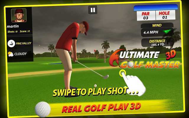 Emulate Android APK Ultimate Golf Master 3D