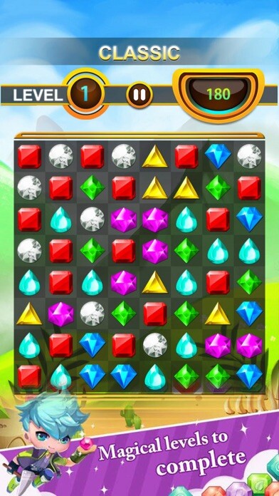 Emulate iPhone app Ultimate Jewel: Match3 Daimon using MyAndroid Emulate iPhone app Ultimate Jewel: Match3 Daimon using MyAndroid