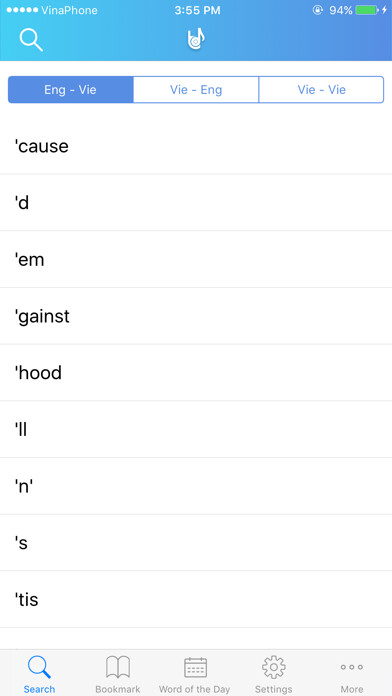 Emulate iPhone app Ultimate Lac Viet Dictionary using MyAndroid Emulate iPhone app Ultimate Lac Viet Dictionary using MyAndroid