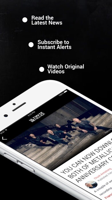 Emulate iPhone app Ultimate Metallica using MyAndroid Emulate iPhone app Ultimate Metallica using MyAndroid
