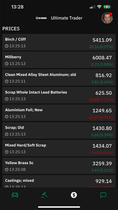 Emulate iPhone app Ultimate Metal Trader using MyAndroid Emulate iPhone app Ultimate Metal Trader using MyAndroid