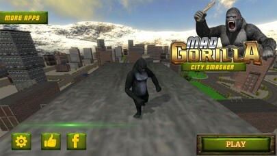Emulate iPhone app Ultimate Rampage Mad Gorilla using MyAndroid Emulate iPhone app Ultimate Rampage Mad Gorilla using MyAndroid