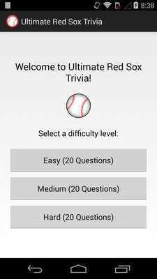 Emulate Android APK Ultimate Red Sox Trivia Emulate Android APK Ultimate Red Sox Trivia