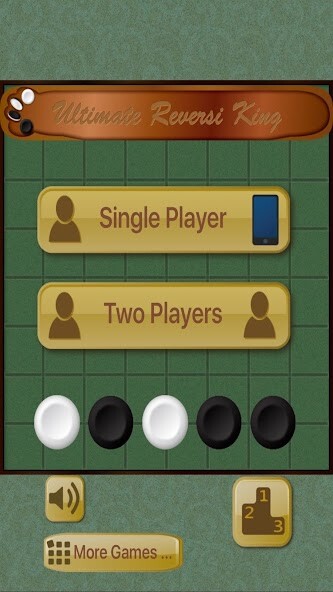 Emulate iPhone app Ultimate Reversi King using MyAndroid