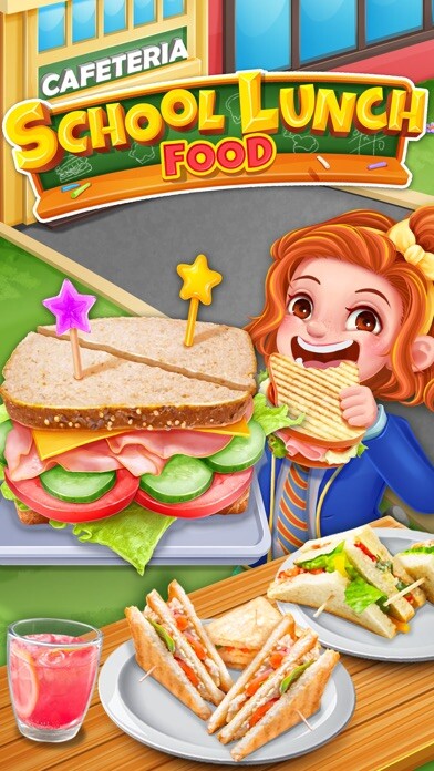 Emulate iPhone app Ultimate School Lunch Food using MyAndroid