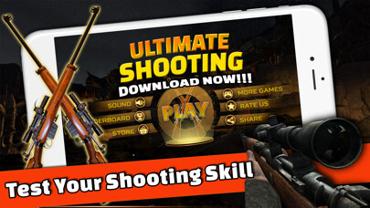 Emulate iPhone app Ultimate Sniper: 3D Gun Shoot using MyAndroid Emulate iPhone app Ultimate Sniper: 3D Gun Shoot using MyAndroid