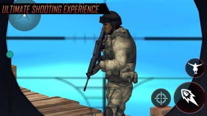 Emulate iPhone app Ultimate Sniper Survival using MyAndroid