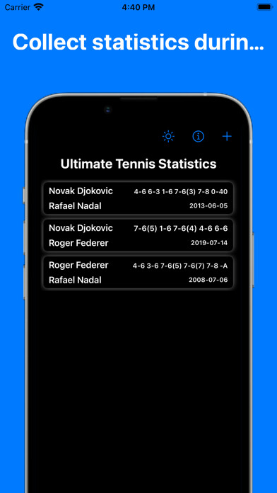 Emulate iPhone app Ultimate Tennis Statistics using MyAndroid Emulate iPhone app Ultimate Tennis Statistics using MyAndroid