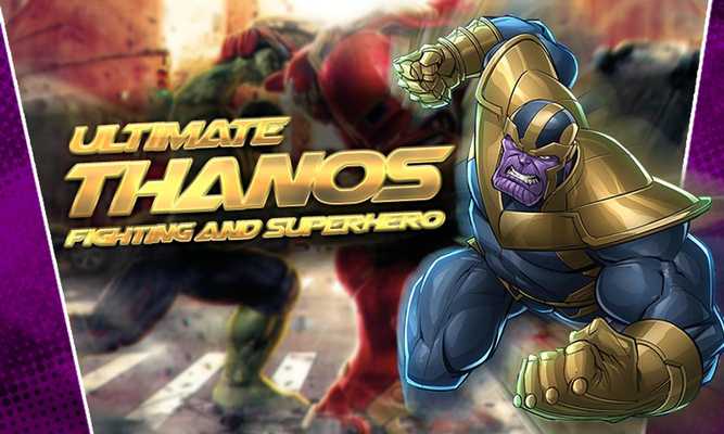 Emulate Android APK Ultimate Thanos Fighting and Superheroes Game